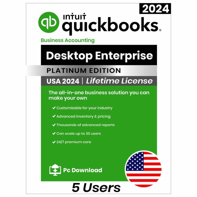 QuickBooks Enterprise 2024 – 5 Users
