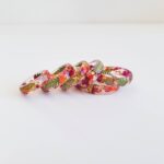 Resin ring, pressed flower ring, handmade gift for her, birthday gift, resin ring band - Image 3