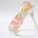 Pressed flower bracelet, real flower bangle, real flower jewelry, plant bracelet, handmade jewelry, unique gift for her, handmade gift - Image 8